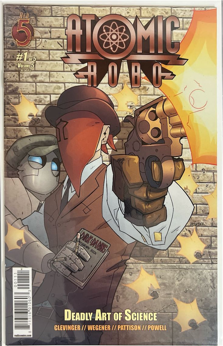 Atomic Robo, #001 (Red 5 Comics, 2010)