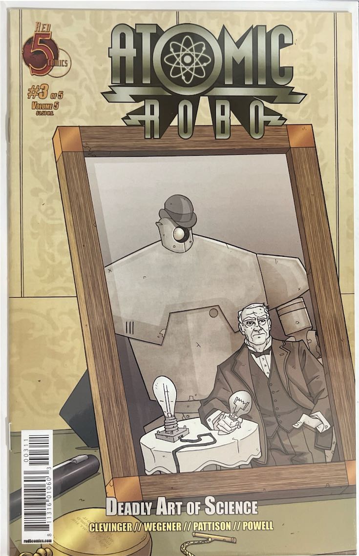 Atomic Robo, #003 (Red 5 Comics, 2011)