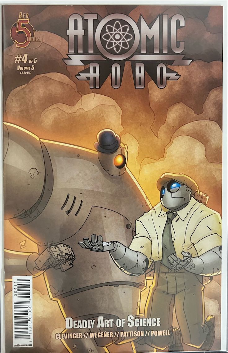 Atomic Robo, Volume 5, #004 (Red 5 Comics, 2010)