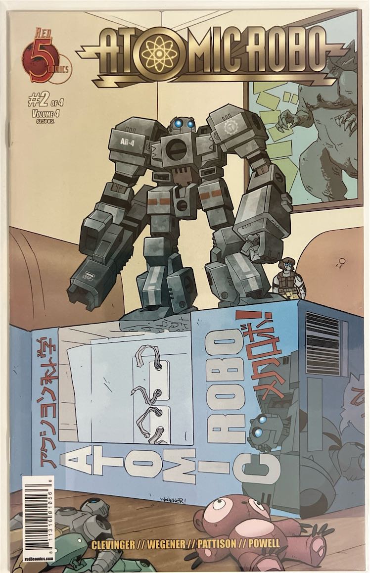 Atomic Robo, #002 (Red 5 Comics, 2018)