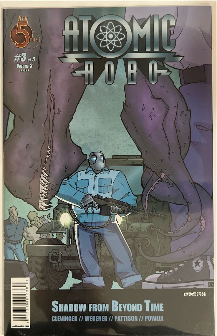 Atomic Robo, #003 (Red 5 Comics, 2009)