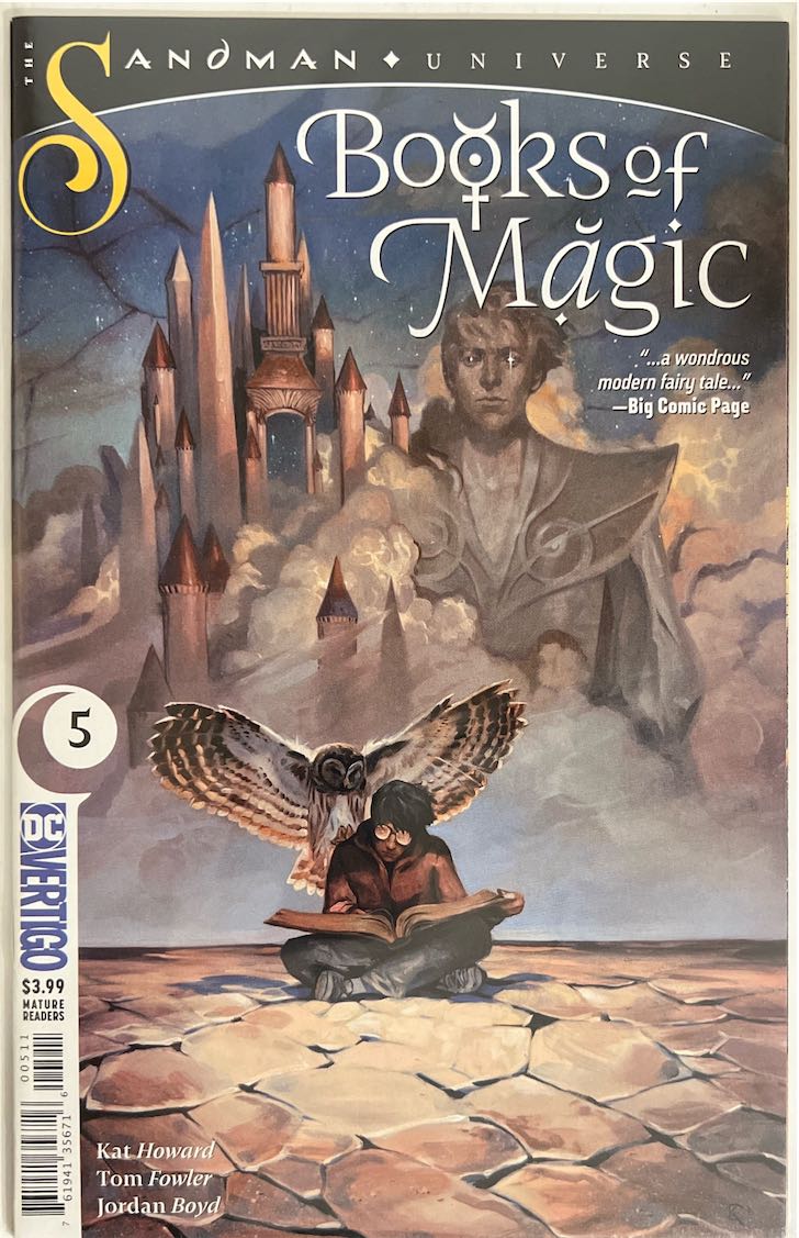 The Sandman Universe: Books of Magic, #005 (DC Vertigo, 2019)