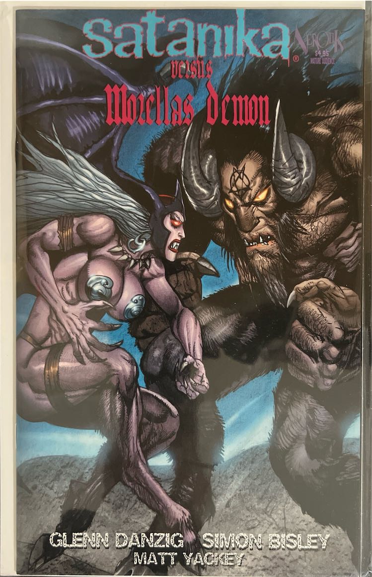 Satanika Versus Morella's Demon, #001 (Verotik, 1995)