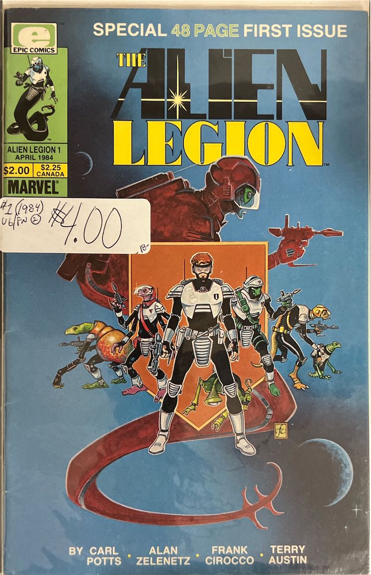 Alien Legion, #001 (Marvel, 1984)