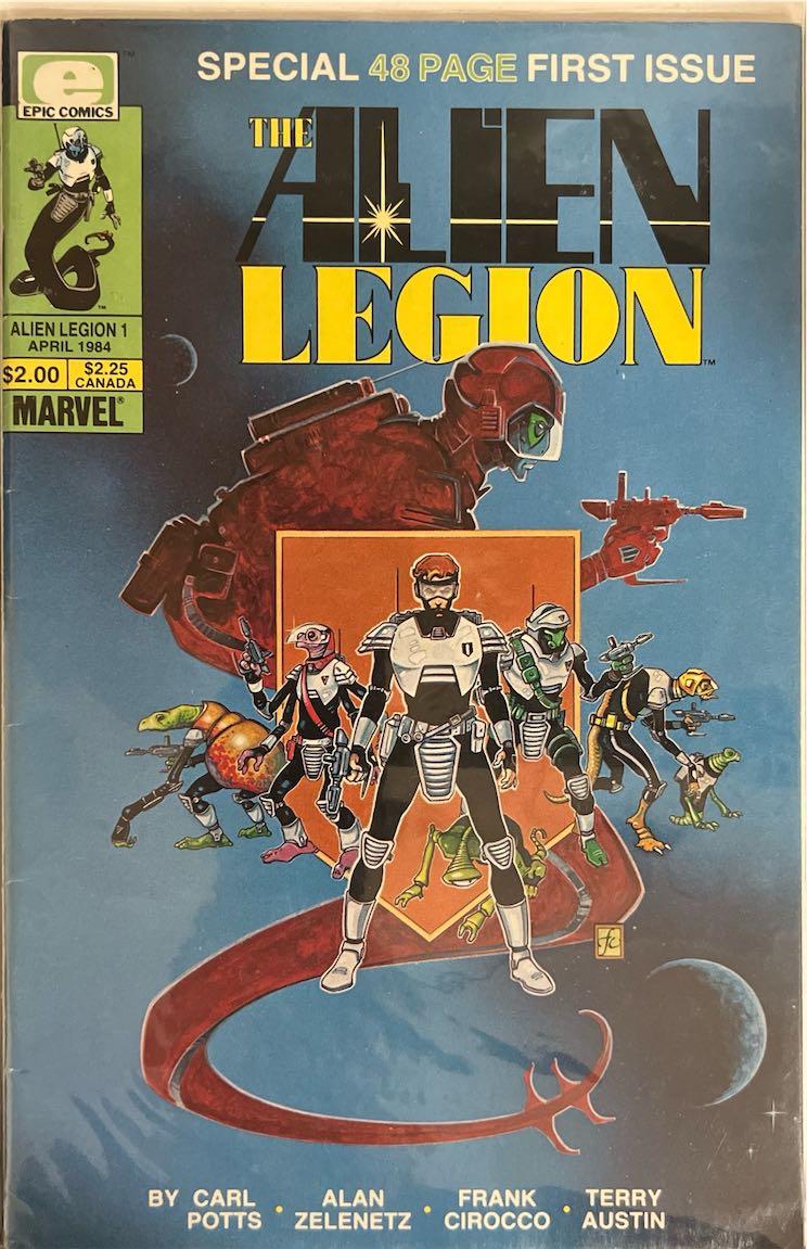 The Alien Legion, #001 (Marvel, 1984)