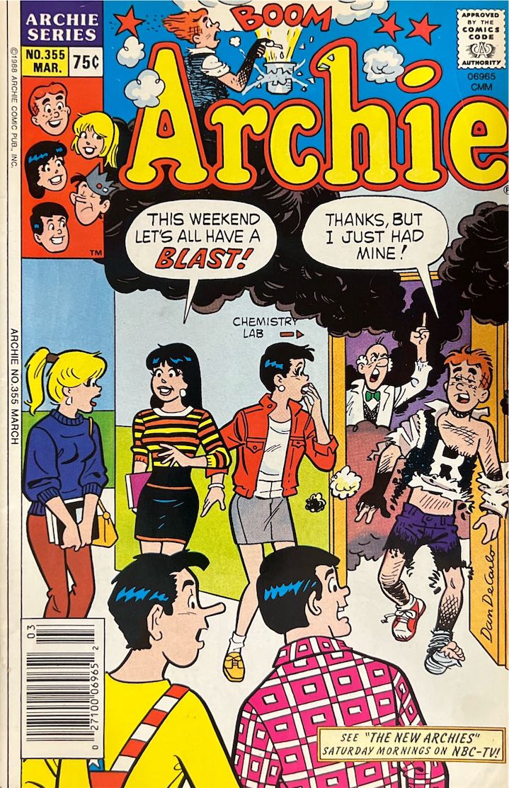 Archie, #355 (Archie Comic Publications, 1988)