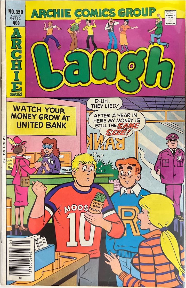 Laugh, #350 (Archie Comics Group, 1981)