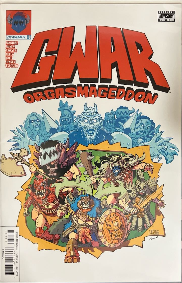 GWAR Orgasmageddon, #003 (Dynamite, 2017)