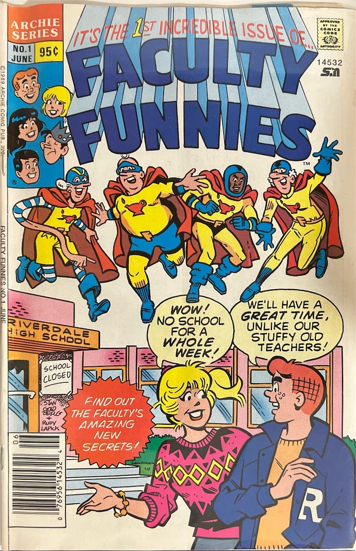 Faculty Funnies, #001 (Archie Comics, 1989)