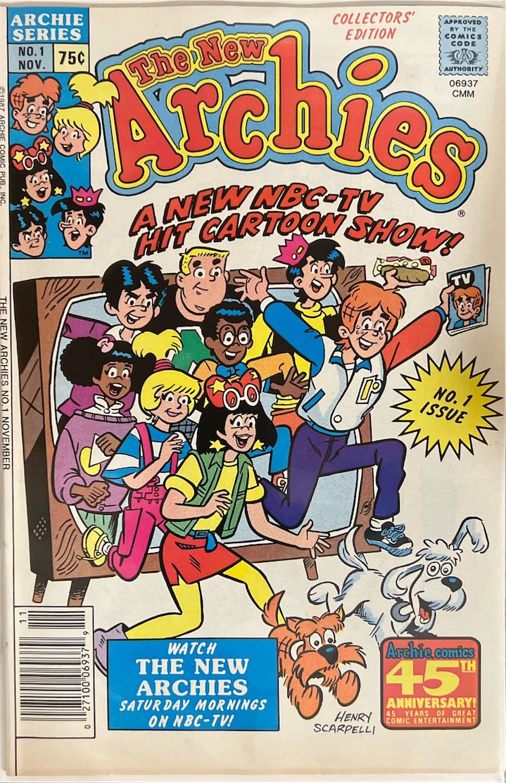 The New Archies, #001 (Archie Comics, 1987)