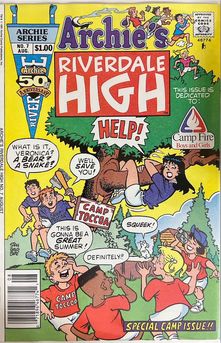 Archie’s Riverdale High, #007 (Archie Comic Publications, 1989)