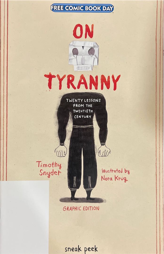 On Tyranny, #Free Comic Book Day (Ten Speed Press, 2021)