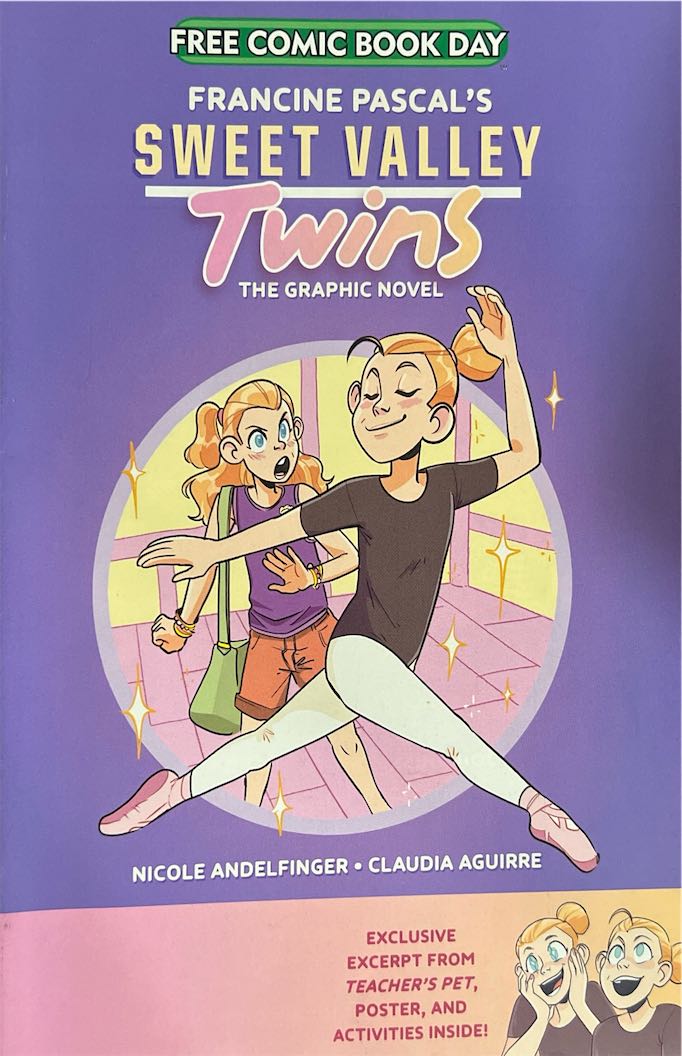 Sweet Valley Twins: The Graphic Novel, Free Comic Book Day Edition (Random House, 2021)