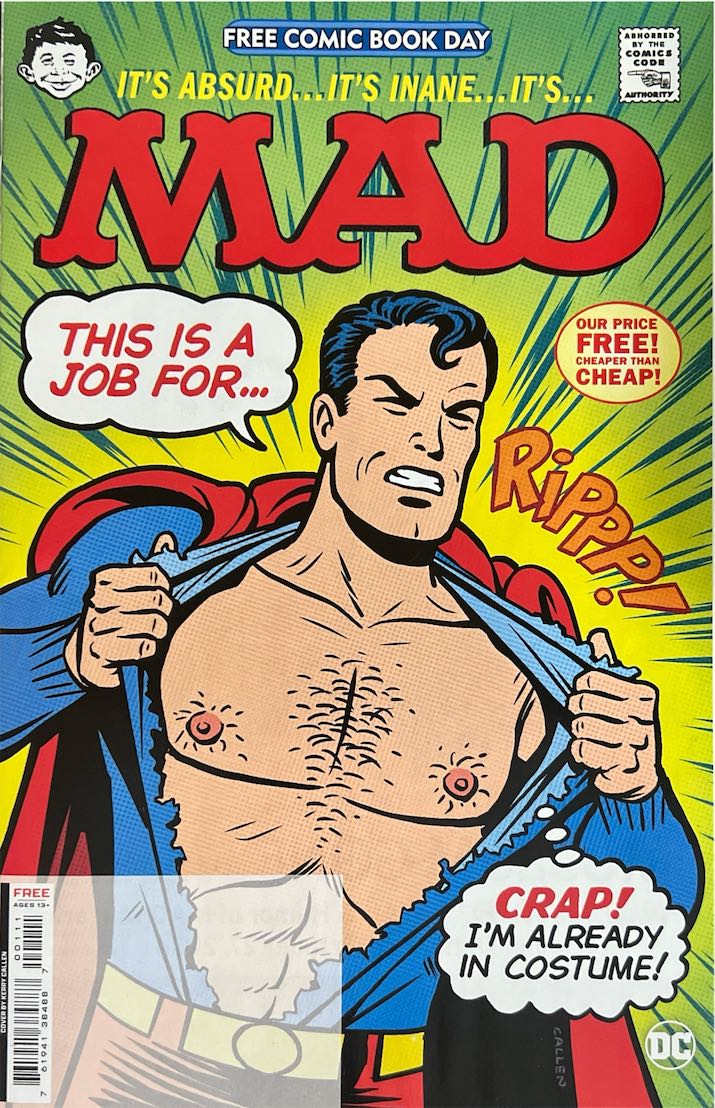 MAD, Free Comic Book Day Edition (DC, 2019)