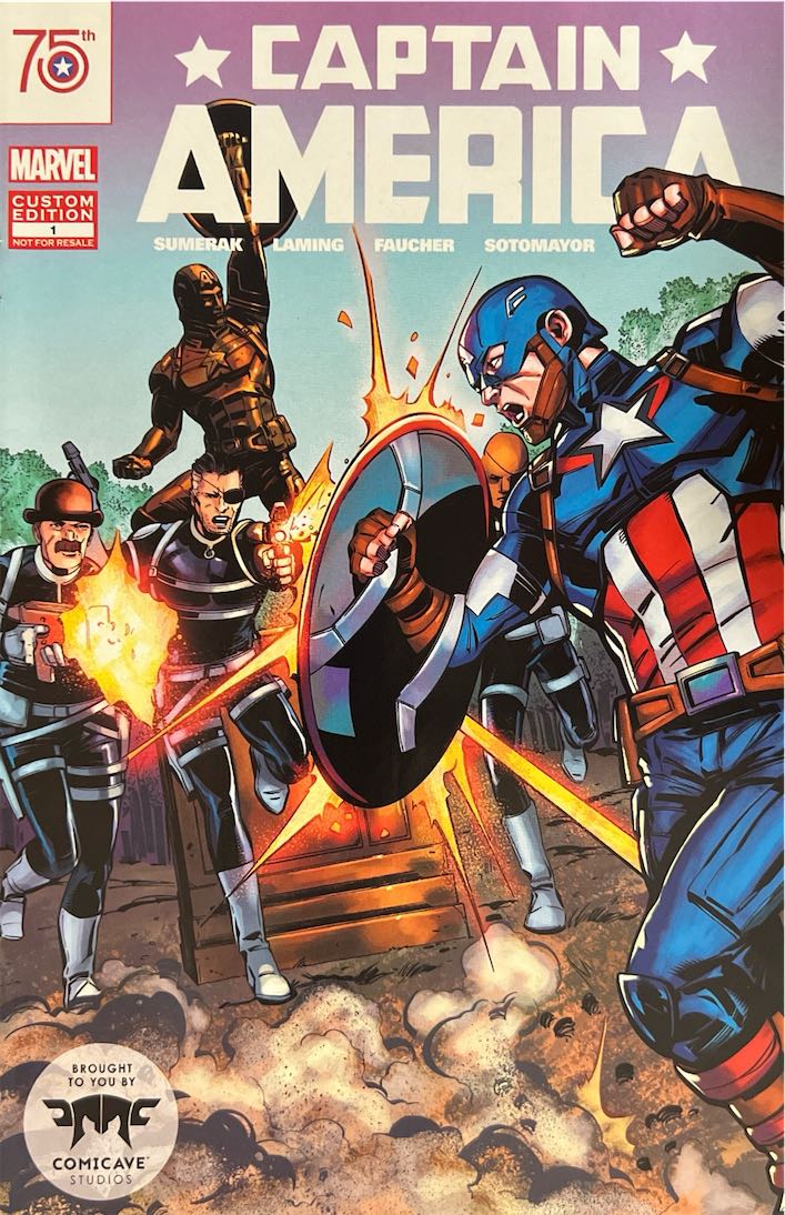 Captain America, #001 (Marvel, 2016)