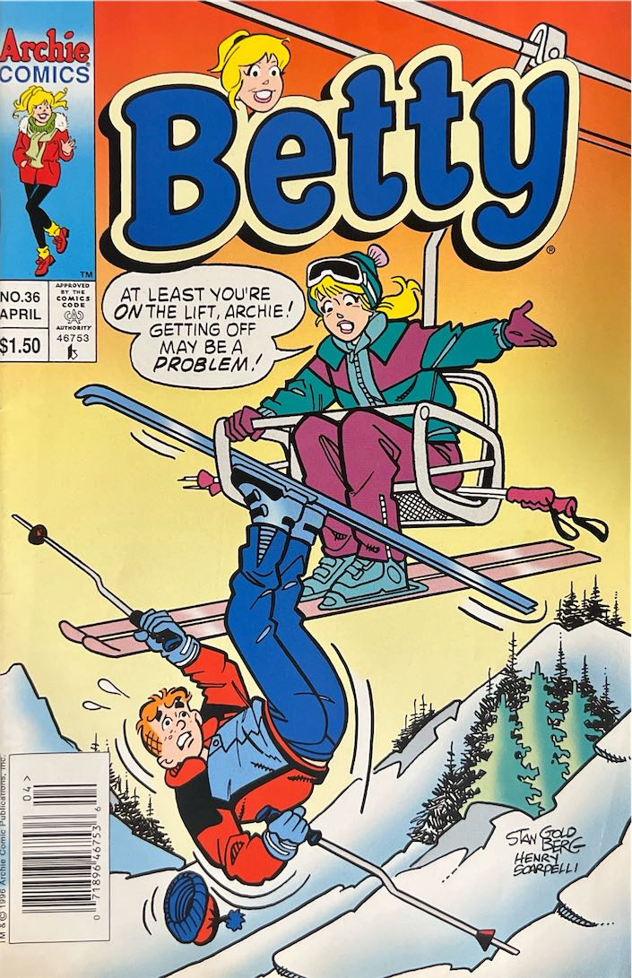 Betty, #036 (Archie Comics, April 1994)
