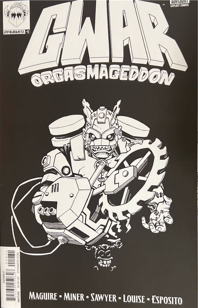 GWAR: Orgasmageddon, #001 (Dynamite Entertainment, 2017)