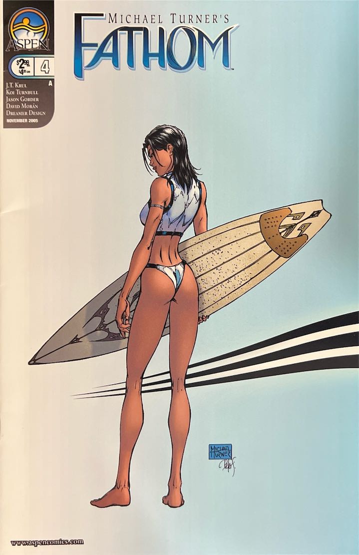 Michael Turner's Fathom, #004 (Aspen, 2005)