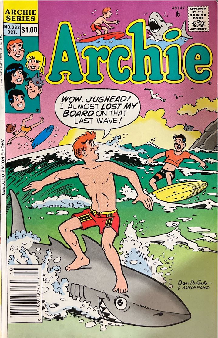 Archie, #392 (Archie Comic Publications, 1990)