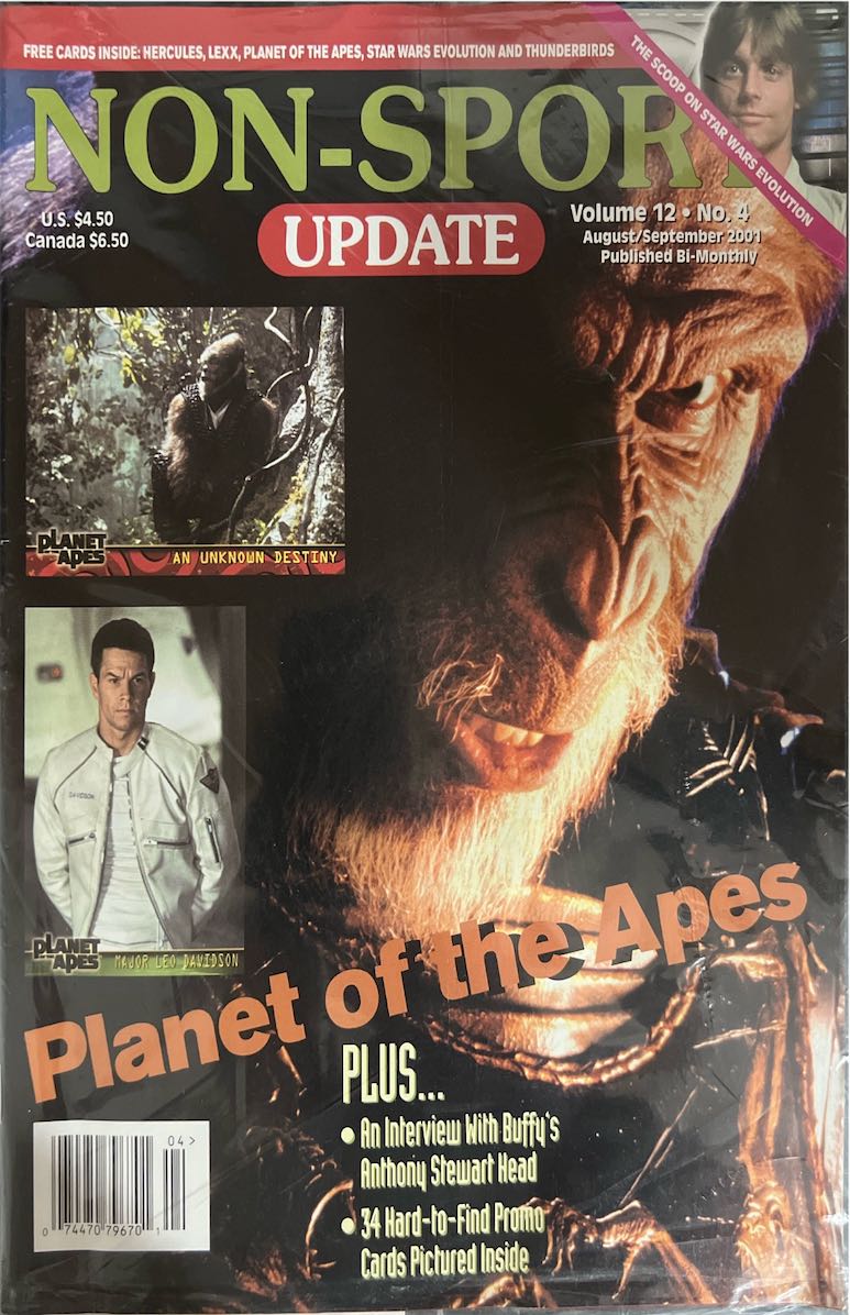 Non-Sport Update, #040 ((Non-Sport Update Publications, 2001))