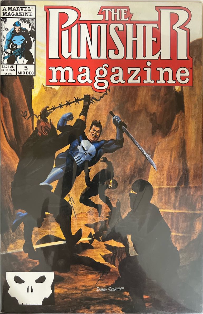 The Punisher Magazine, #005 (Marvel Comics, 1990)