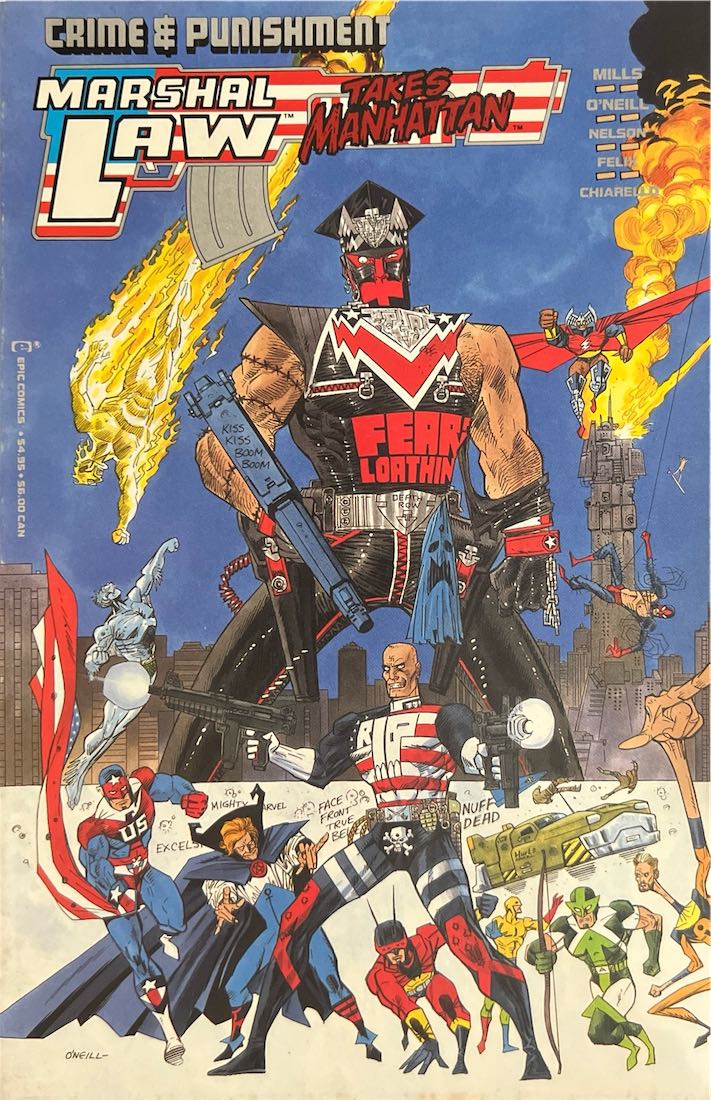 Marshal Law, #001 (Epic Comics, 1991)