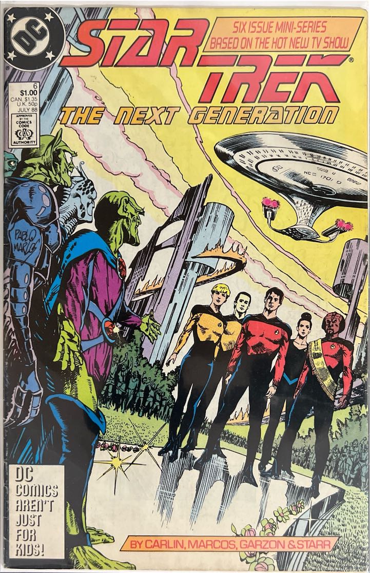 Star Trek: The Next Generation, #001 (DC Comics, 1988)