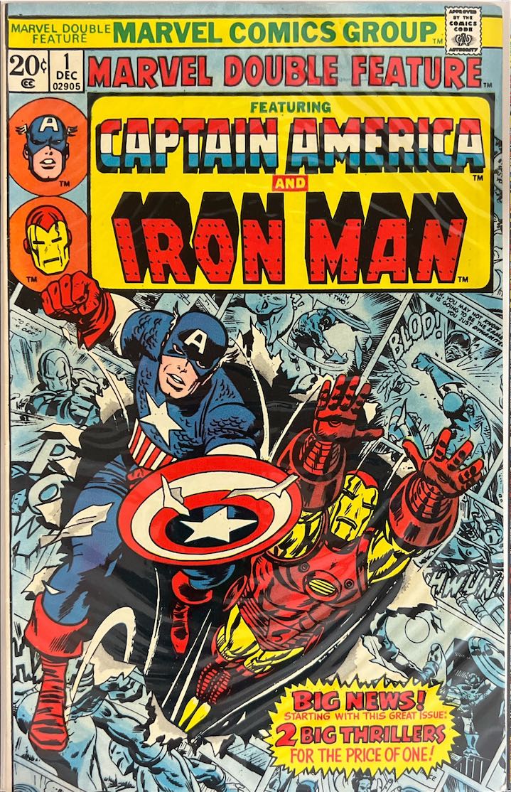 Marvel Double Feature, #001 (Marvel Comics, 1973)