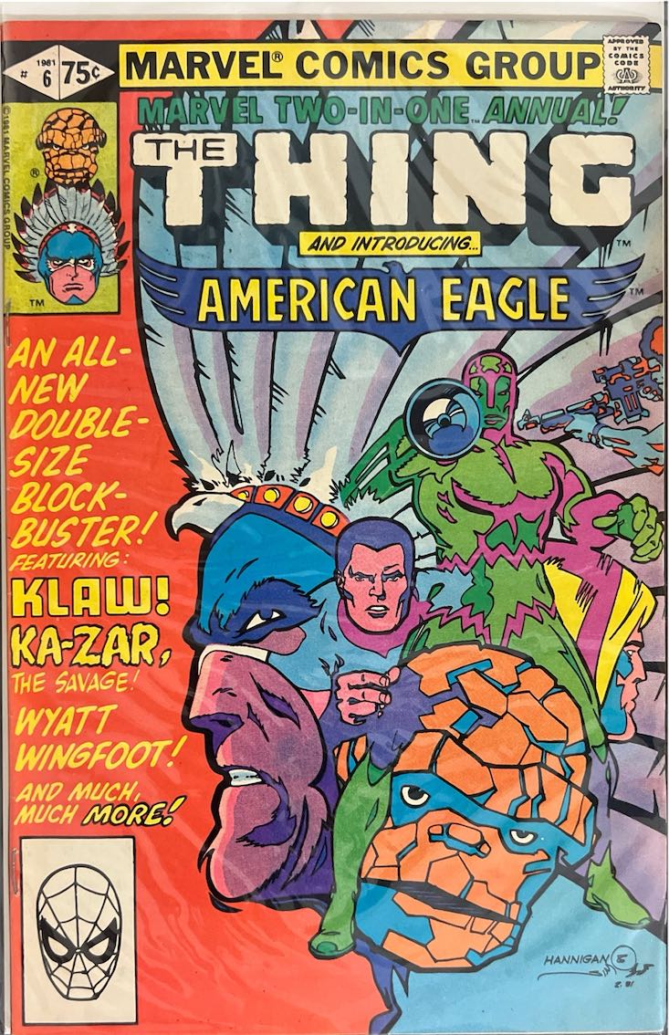 Marvel Two-In-One Annual, #006 (Marvel, 1981)