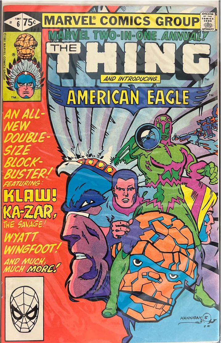 Marvel Two-in-One Annual, #006 (Marvel Comics, 1981)