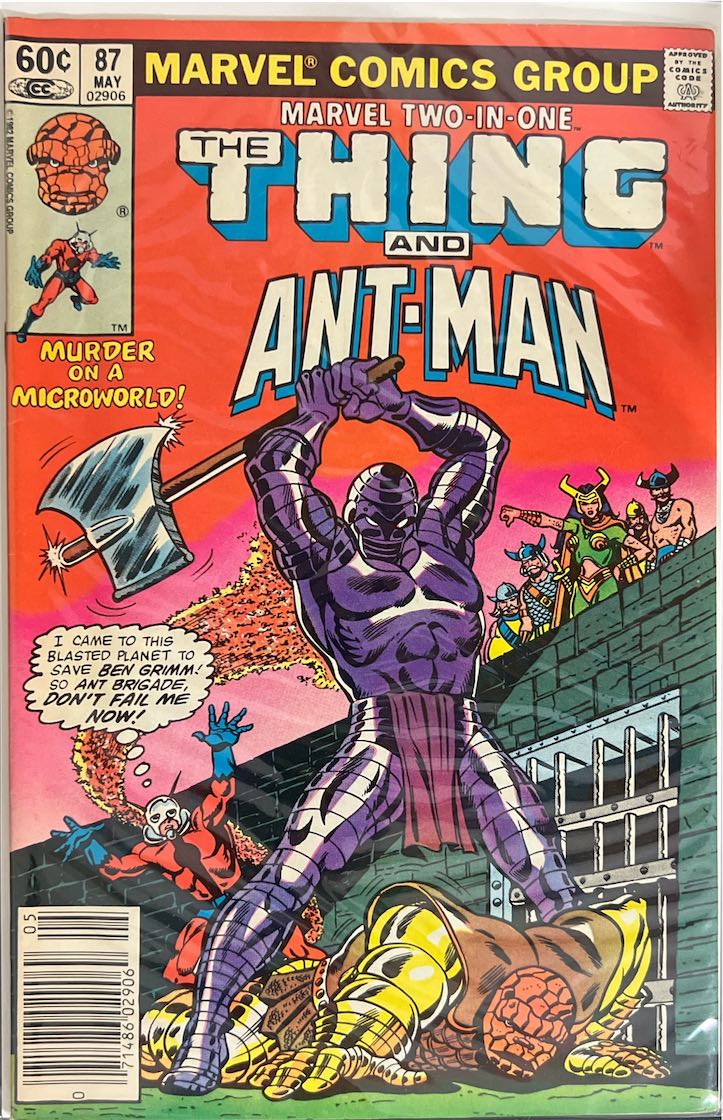 Marvel Two-in-One, #087 (Marvel Comics Group, 1982)