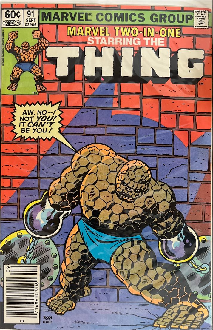 Marvel Two-In-One Starring the Thing, #091 (Marvel, 1982)