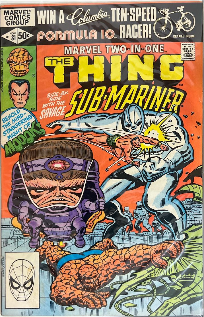 Marvel Two-In-One, #081 (Marvel, 1981)