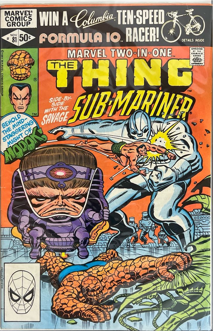 Marvel Two-In-One, #081 (Marvel Comics, 1981)