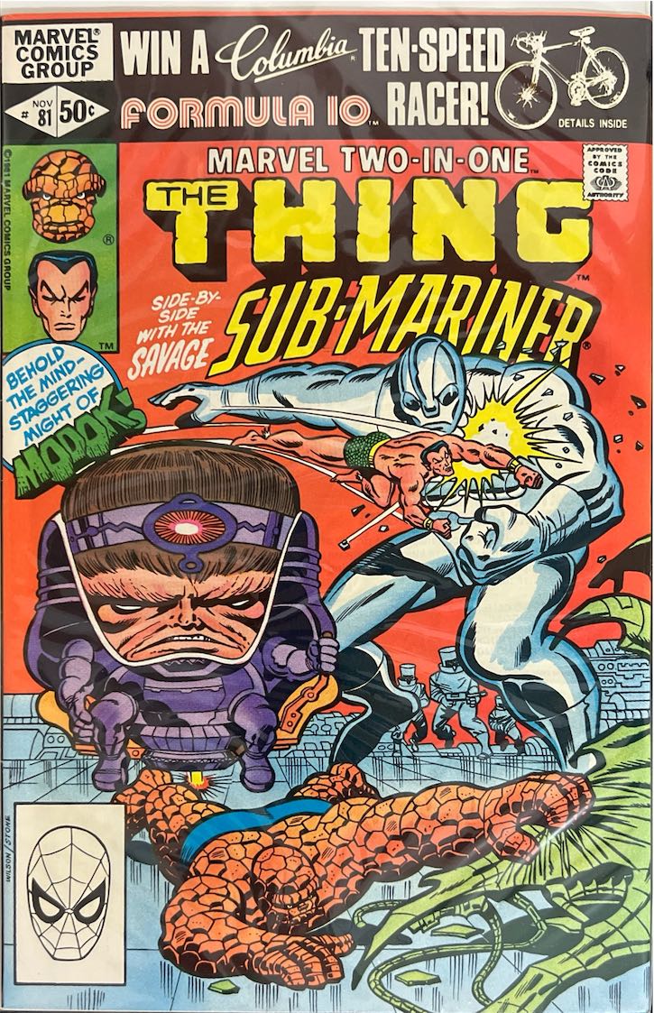 Marvel Two-In-One, #081 (Marvel, 1981)