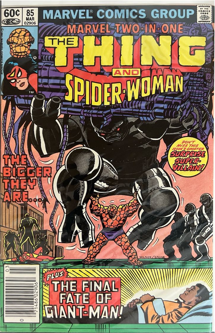 Marvel Two-In-One, #085 (Marvel Comics, 1982)