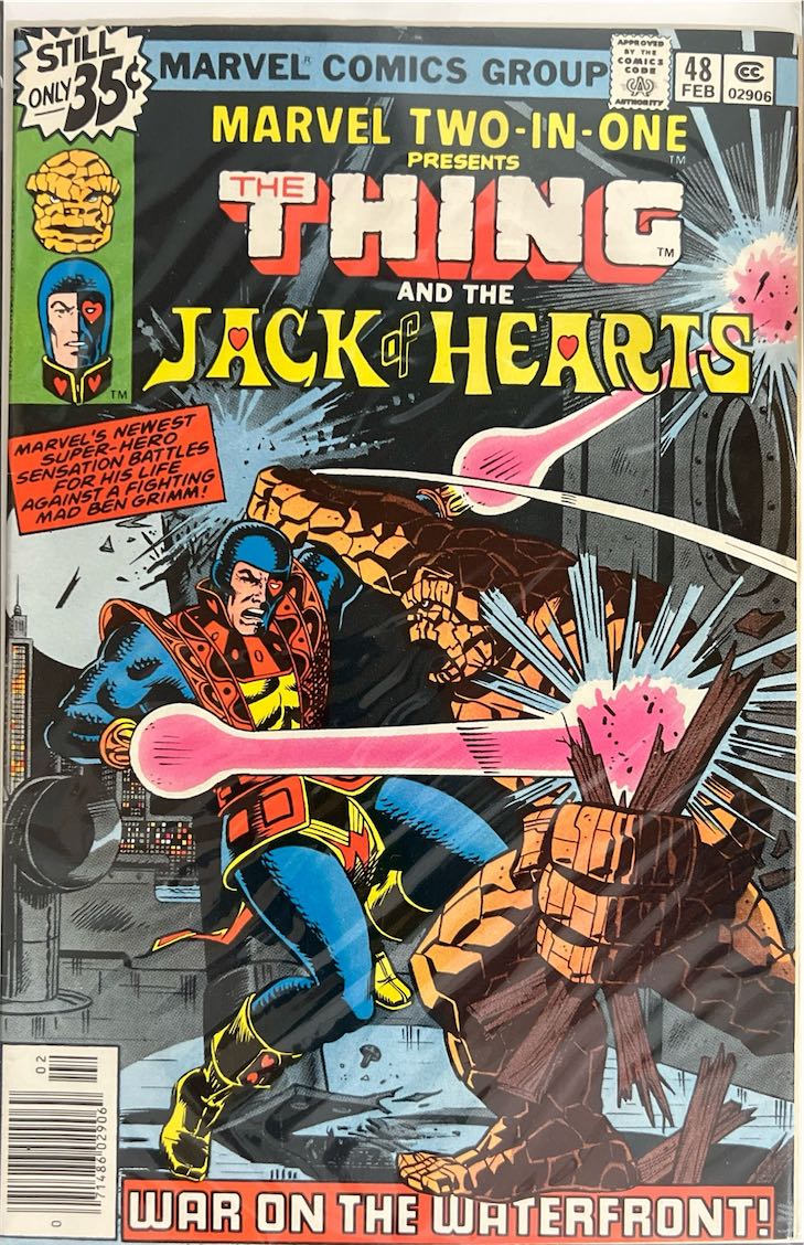 Marvel Two-in-One Presents The Thing and the Jack of Hearts, #048 (Marvel Comics, 1979)