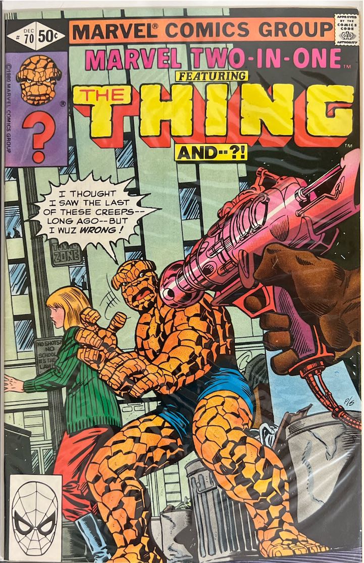 Marvel Two-In-One, #070 Featuring The Thing and ?! (Marvel Comics, 1980)