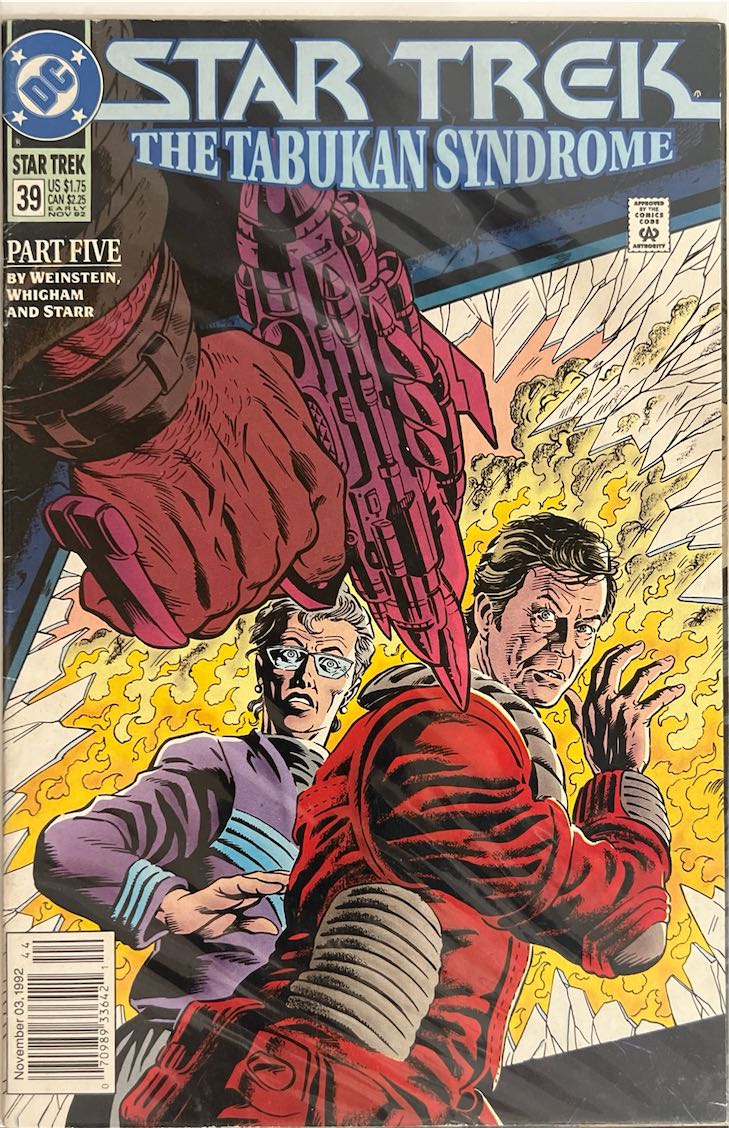 Star Trek, #039 The Tabukan Syndrome (DC Comics, 1987)