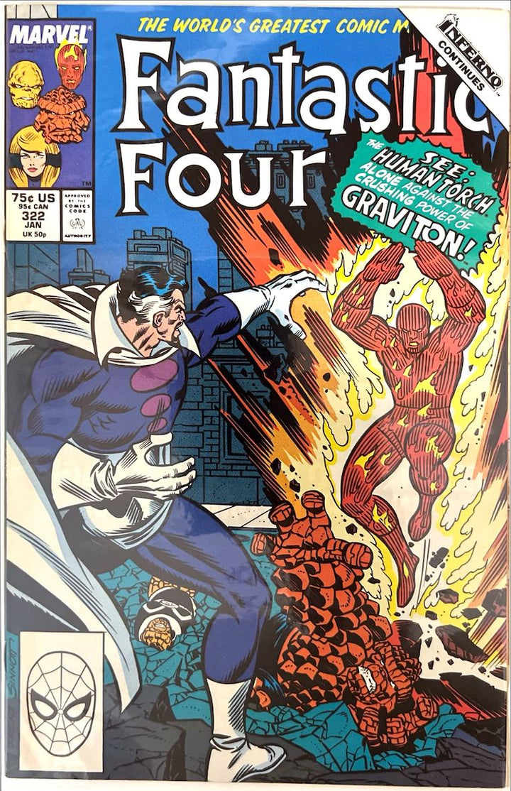 Fantastic Four, #322 (Marvel, 1989)