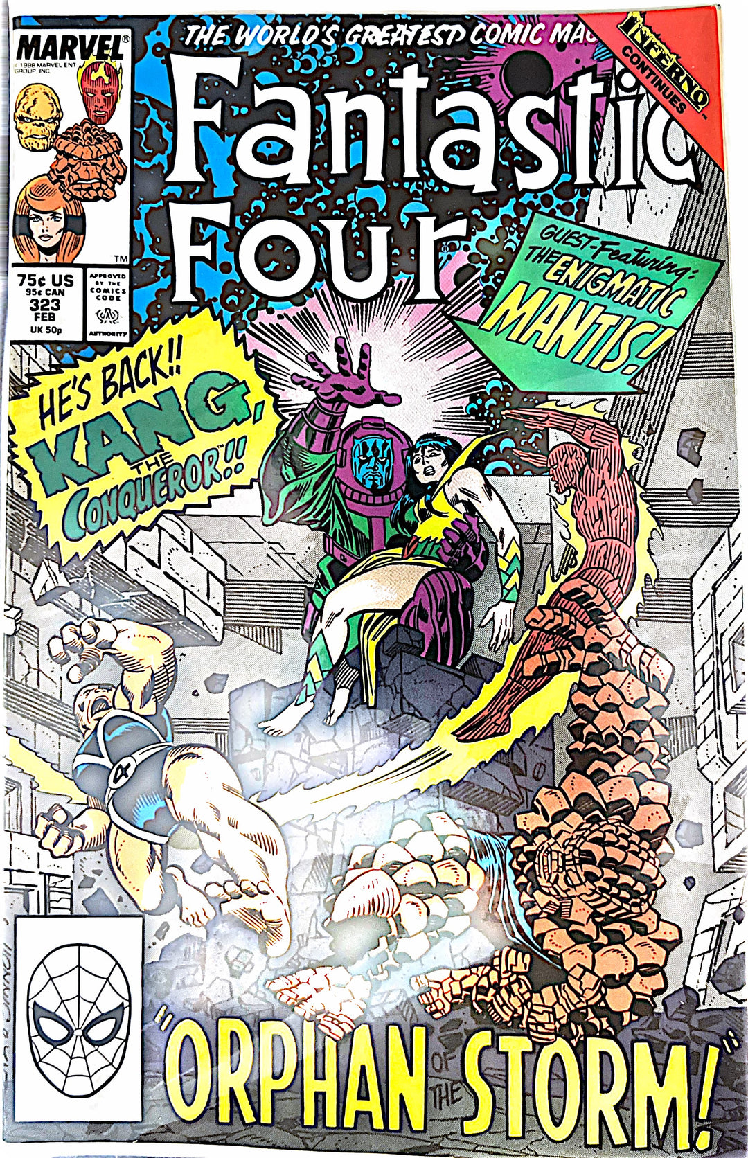 Fantastic Four, #323 (Marvel, 1989)