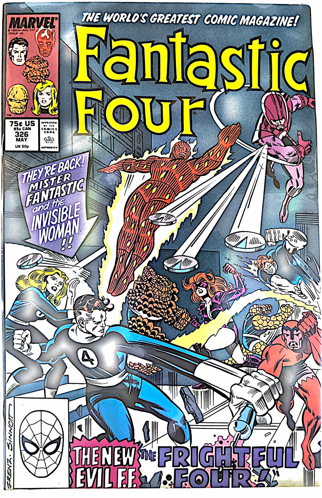 Fantastic Four, #326 (Marvel, 1989)