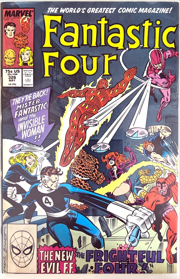 Fantastic Four, #326 (Marvel, 1989)