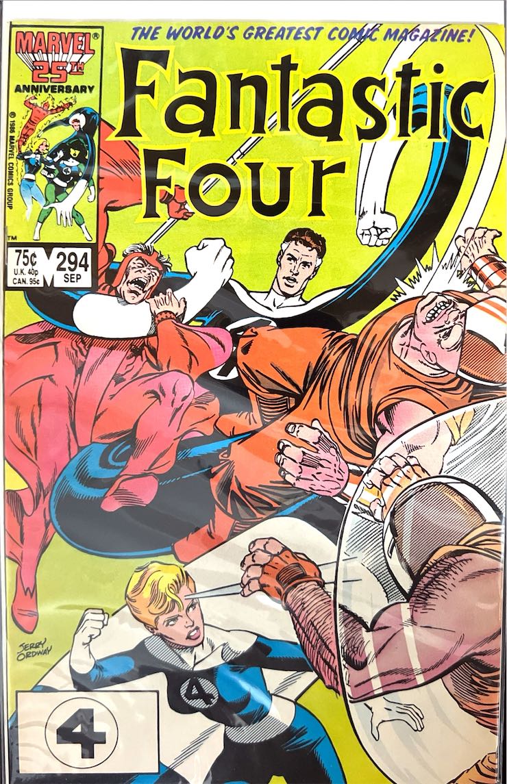 Fantastic Four, #294 (Marvel, 1986)