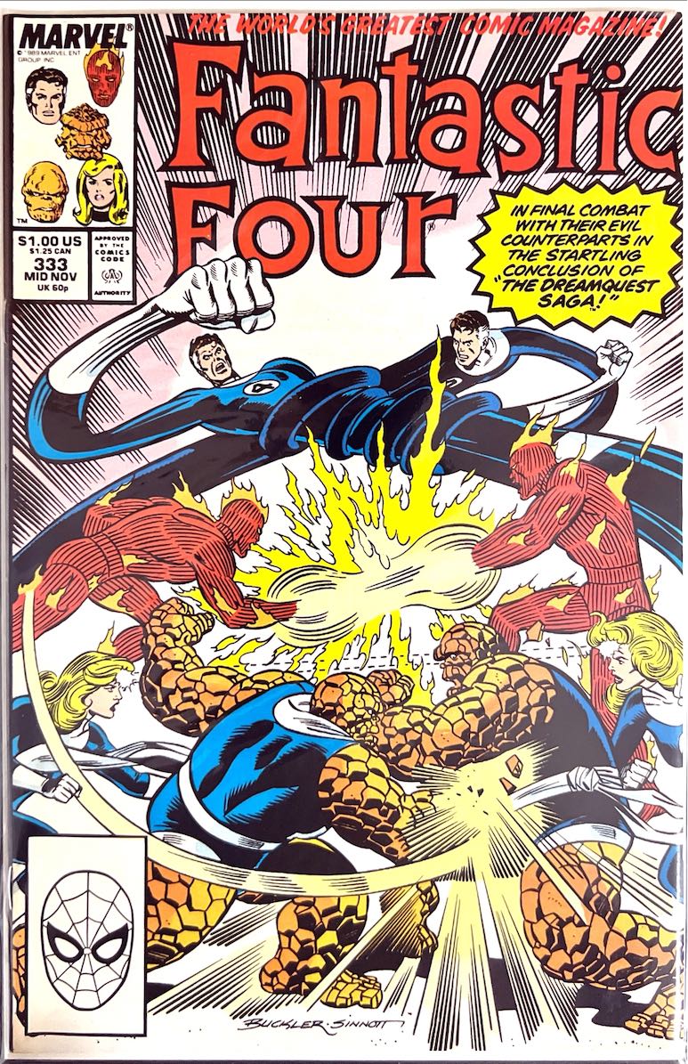 Fantastic Four, #333 (Marvel, 1989)