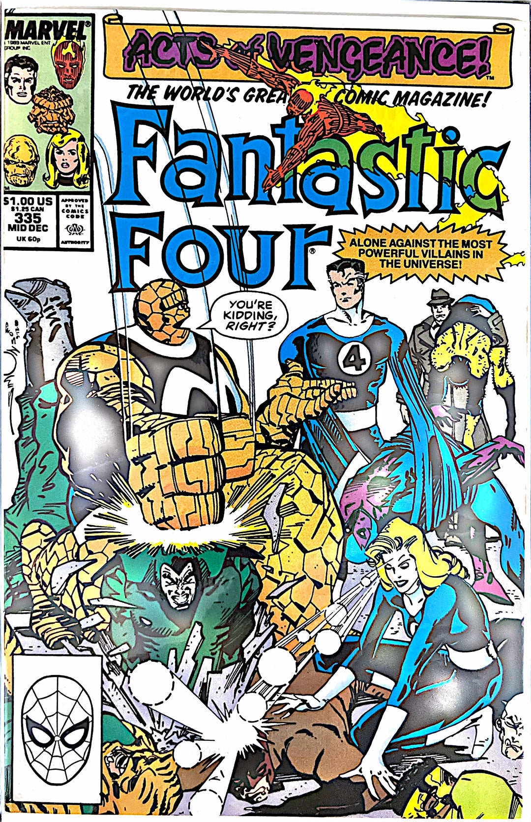 Fantastic Four, #335 (Marvel, 1989)