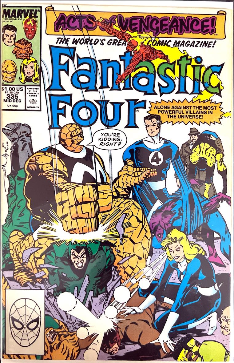 Fantastic Four, #335 (Marvel, 1989)