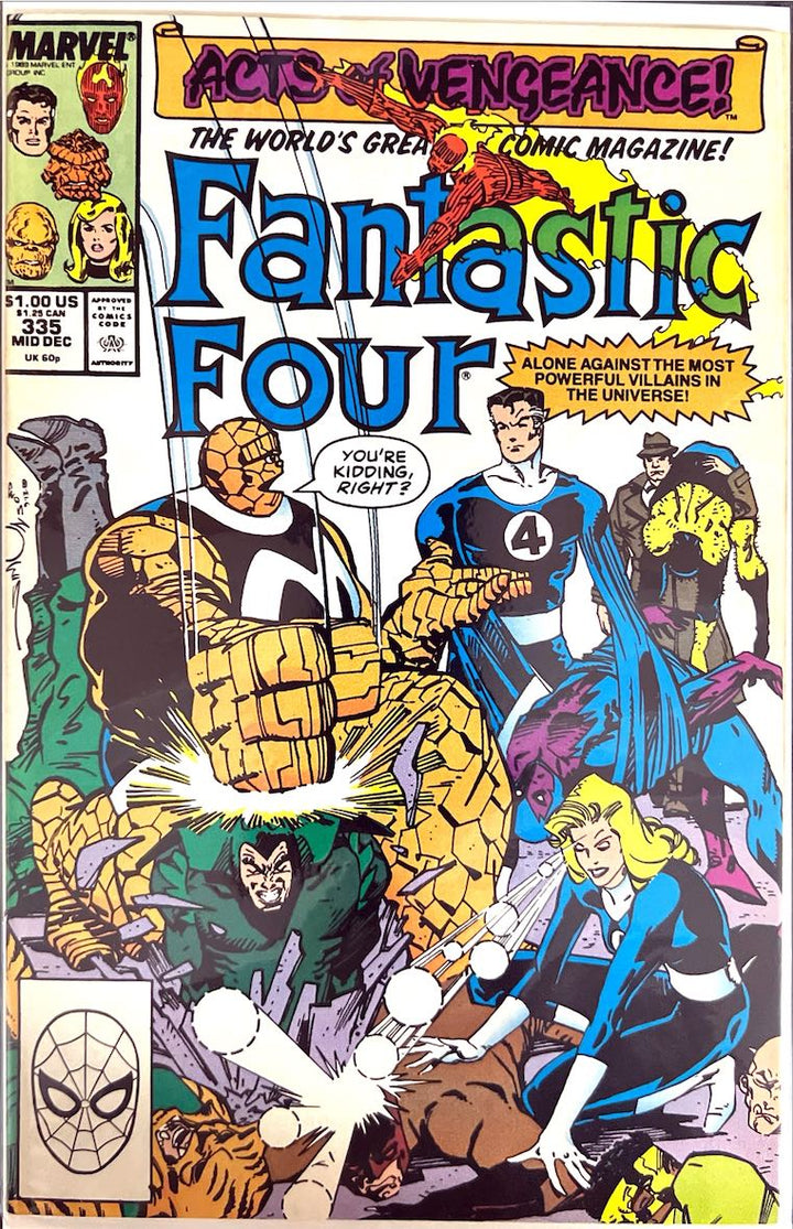 Fantastic Four, #335 (Marvel, 1989)