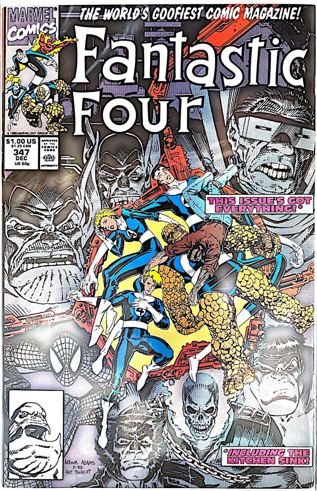 Fantastic Four, #347 (Marvel, 1990)