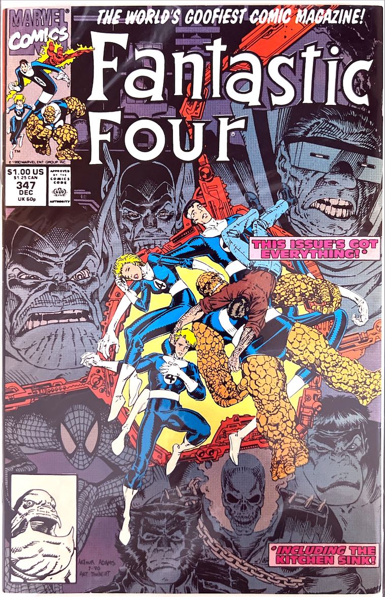 Fantastic Four, #347 (Marvel, 1990)